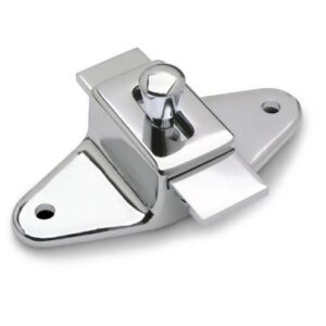 Latch Chrome Plated Die Cast Oval