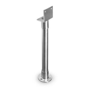 Partition Pilaster Post - Stainless Steel