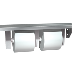 Toilet Paper Holder with Shelf - PA0697 GAL