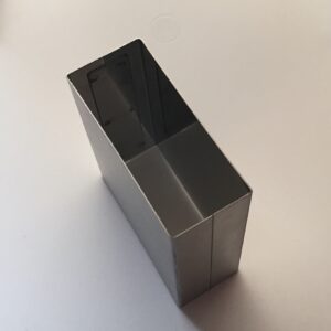 Partition Pilaster Shoe - Stainless Steel - PA149 - Image 2