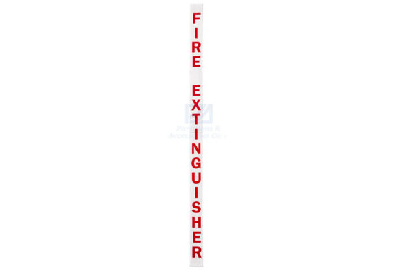 Fire Extinguisher Decal - FEC-Decal-R