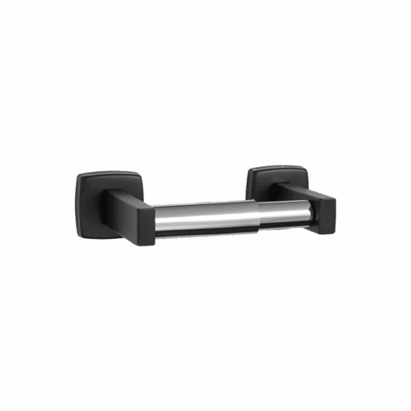 Matte Black Toilet Tissue Holder Single Roll ADA - PA7305-41