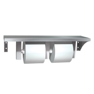 Toilet Paper Holder with Shelf