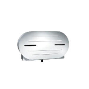 Stainless Steel Toilet Tissue Twin Jumbo Roll Dispenser
